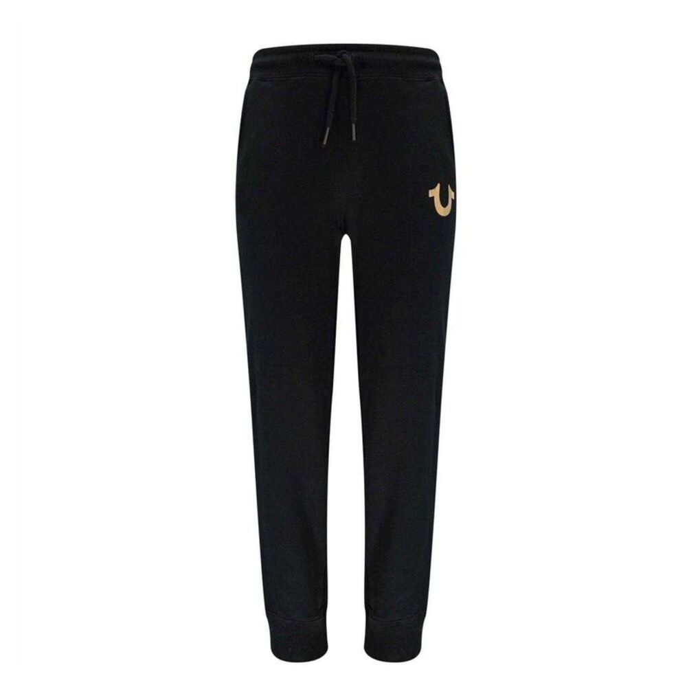 True Religion Boys Horseshoe Joggers / Black